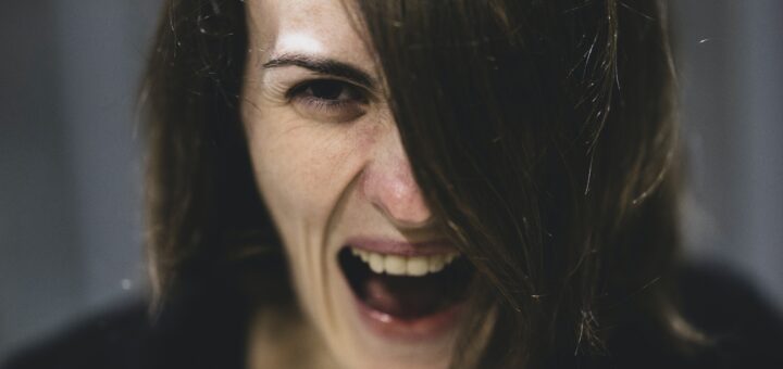 Angry woman